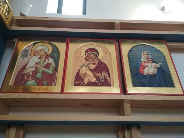 Освящение Владимирской  иконы Божией Матери